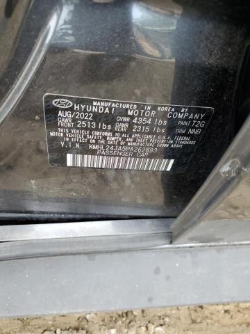 KMHL24JA5PA262893 | 2023 Hyundai sonata se