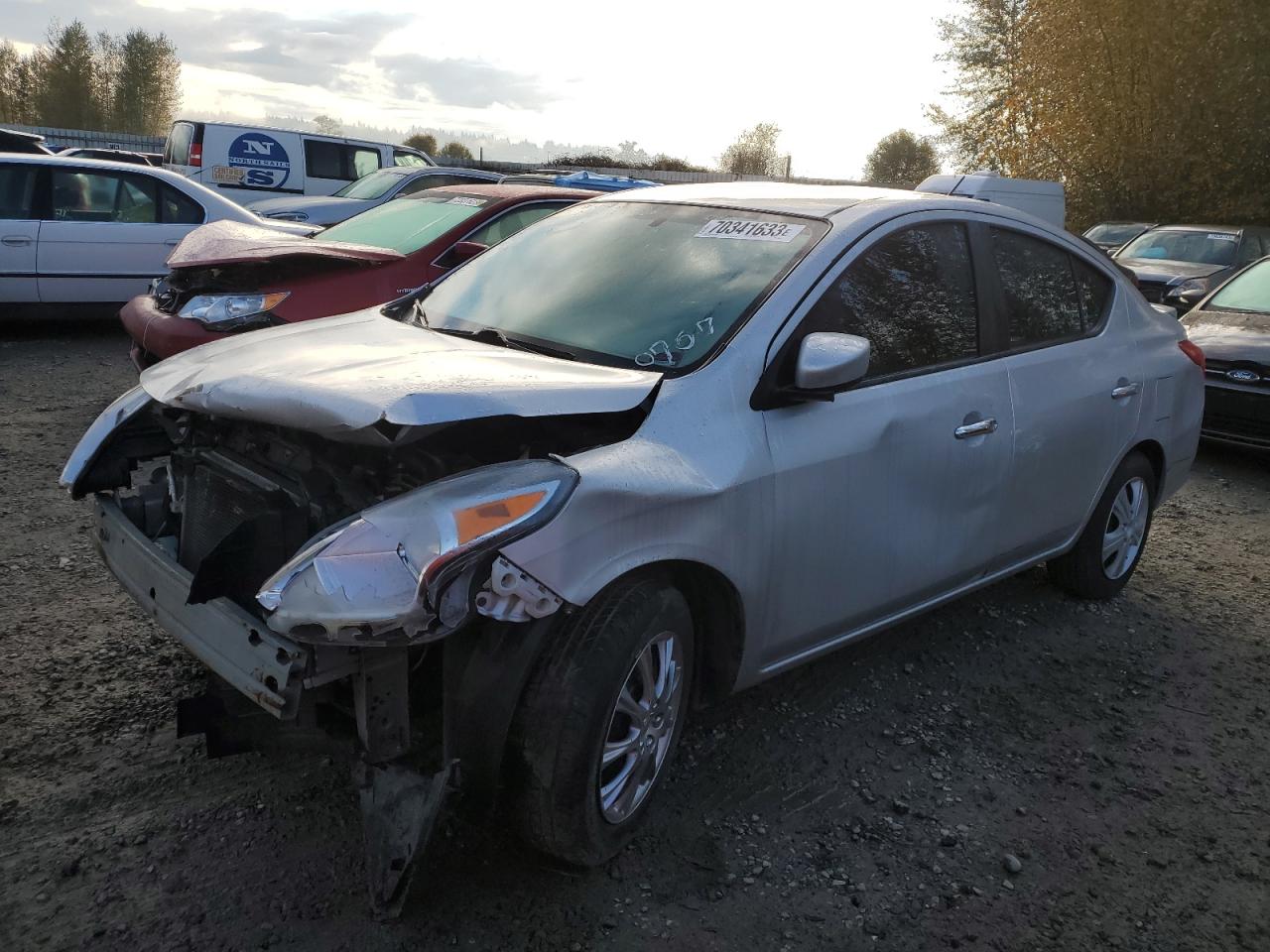 3N1CN7AP1GL850707 2016 Nissan Versa S