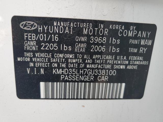 KMHD35LH7GU338100 | 2016 HYUNDAI ELANTRA GT