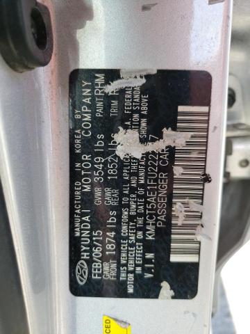 KMHCT5AE1FU222247 Hyundai ACCENT GS