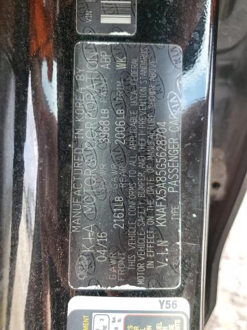KNAFX5A85G5628704 KIA FORTE EX
