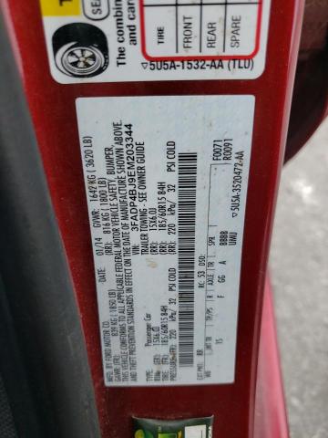 3FADP4BJ9EM203344 Ford FIESTA SE