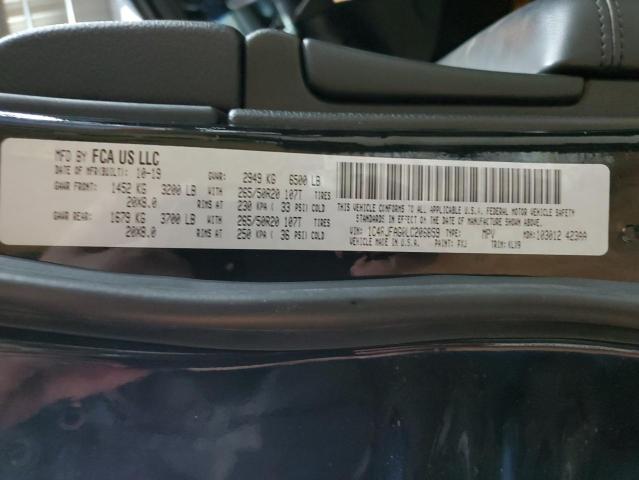 2020 JEEP GRAND CHER - 1C4RJFAG0LC206859