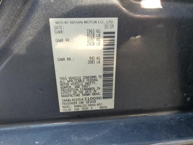 1N4BL4CV3LN310090 Nissan ALTIMA SR