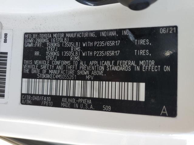 2021 TOYOTA SIENNA LE - 5TDKRKEC4MS055261
