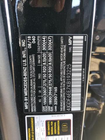4JGDF6EE7KB193225 Mercedes-Benz Gls 450 4matic
