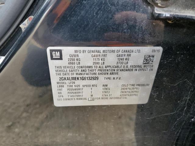 2GKALMEK1G6132929 GMC Terrain Sle