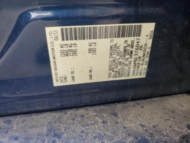 1N4AA6AP9GC376047 Nissan Maxima 3.5s