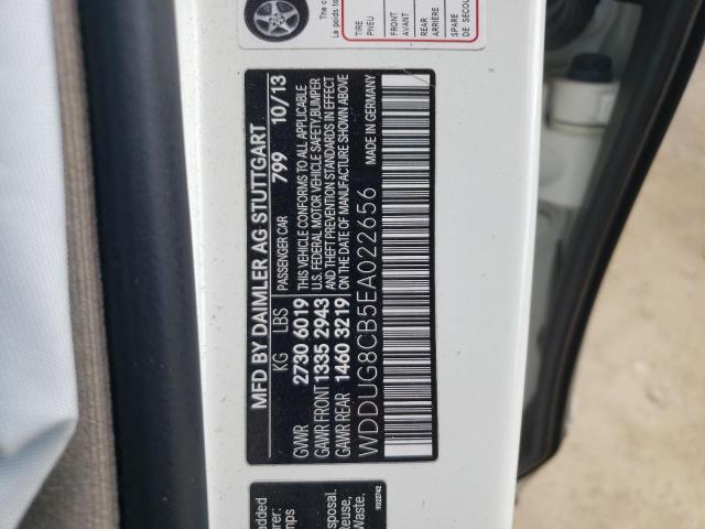 WDDUG8CB5EA022656 Mercedes-Benz S 550