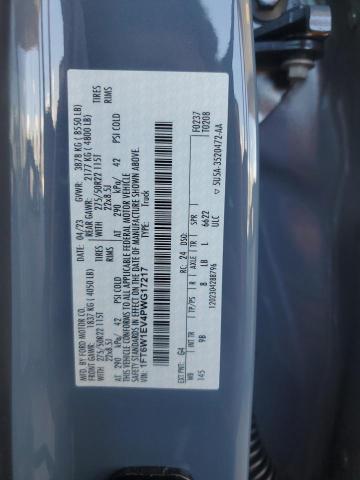 2023 FORD F150 LIGHT 1FT6W1EV4PWG17217