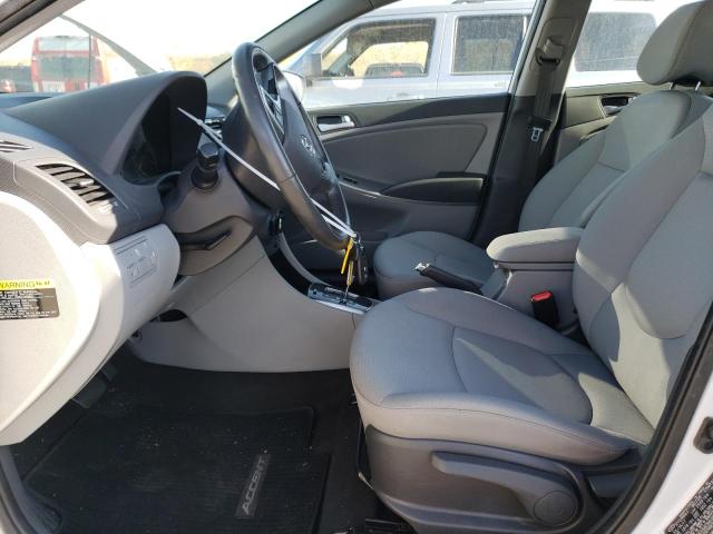  HYUNDAI ACCENT 2017 Білий