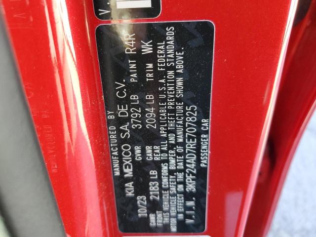 2024 KIA FORTE LX - 3KPF24AD7RE707825