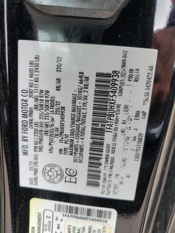 2015 FORD MUSTANG - 1FATP8UHXF5409938