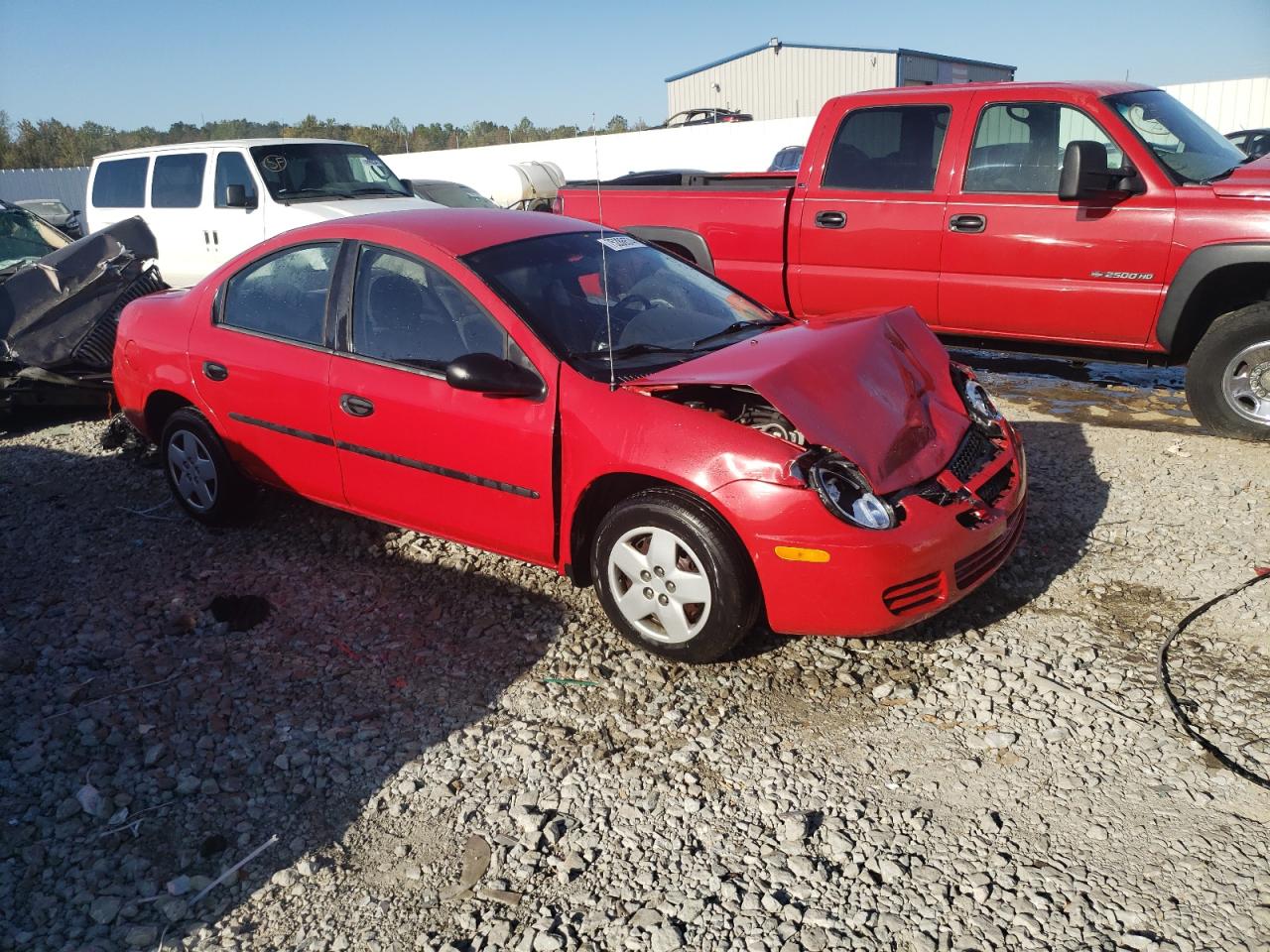 Lot #2912108671 2004 DODGE NEON BASE