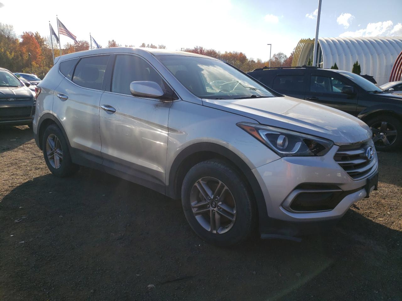 Lot #2925610504 2017 HYUNDAI SANTA FE S