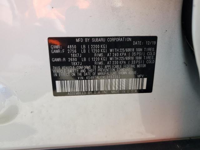 2020 SUBARU OUTBACK LI - 4S4BTALCXL3157352