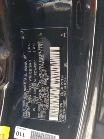 2017 TOYOTA SIENNA LE - 5TDKZ3DCXHS827999