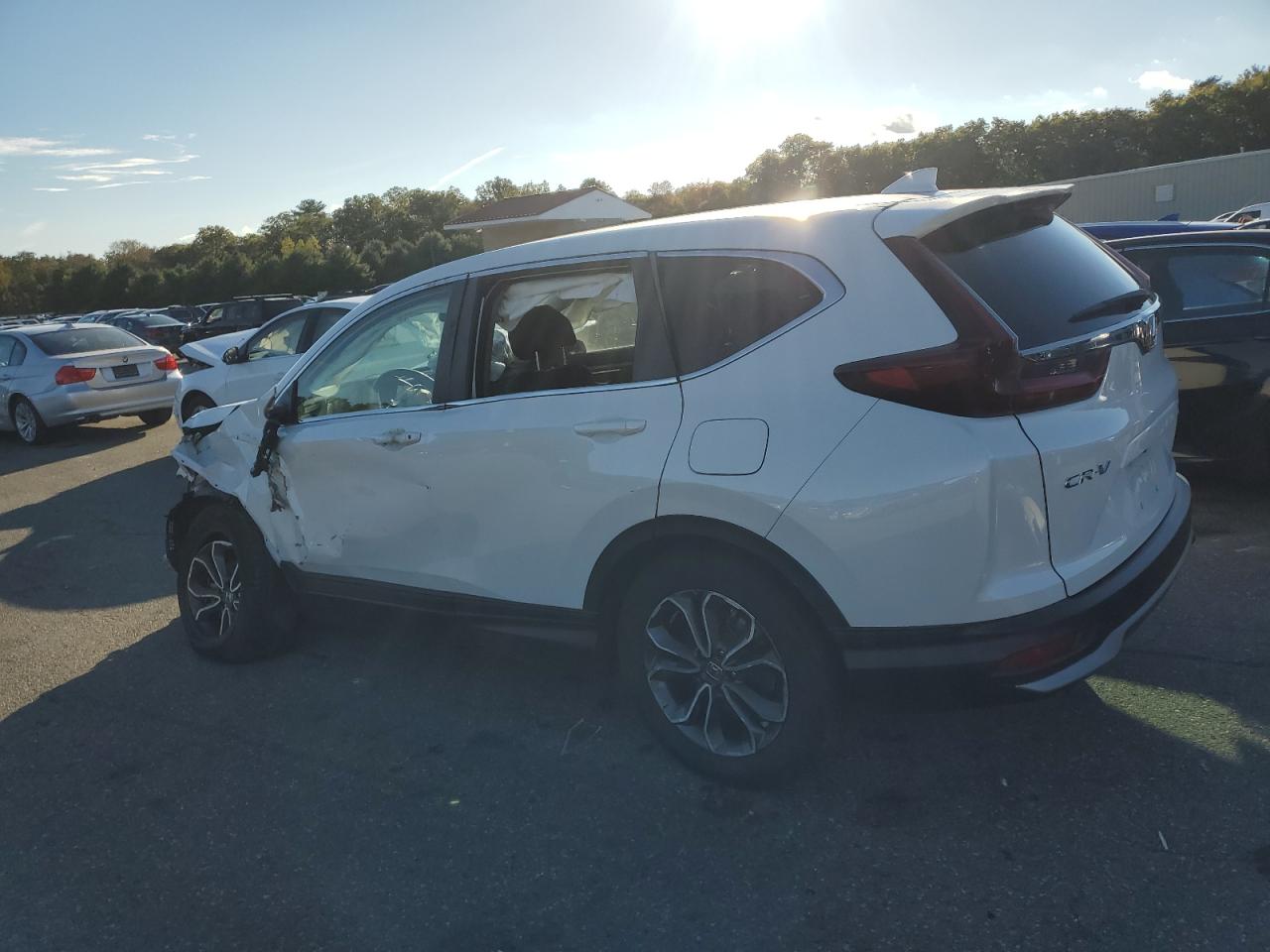 Lot #2935607090 2022 HONDA CR-V EXL