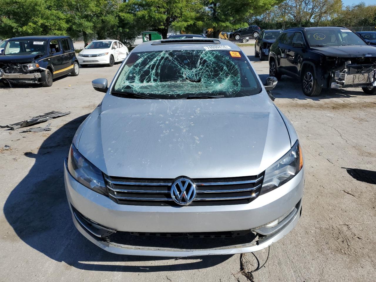 Lot #2940766442 2013 VOLKSWAGEN PASSAT SEL