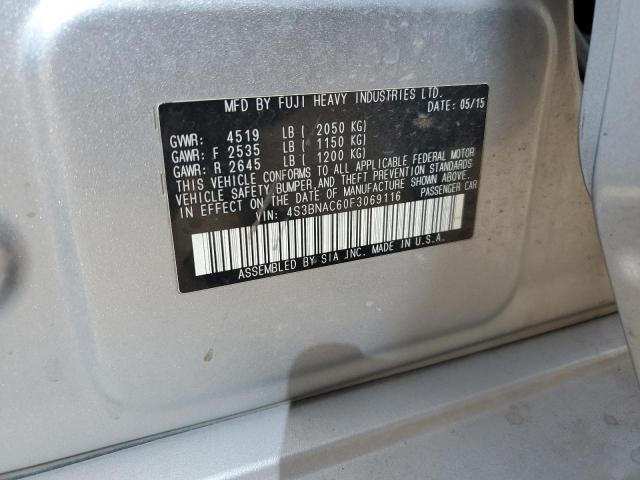 2015 SUBARU LEGACY 2.5 - 4S3BNAC60F3069116