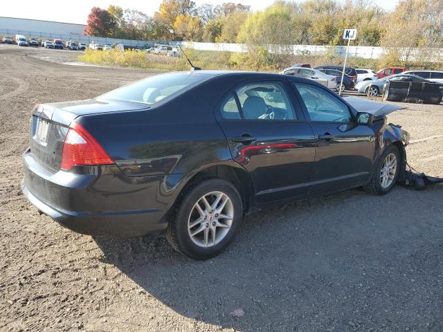 FORD FUSION S 2012 black  gas 3FAHP0GA3CR223933 photo #4