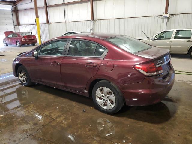 VIN 19XFB2F59DE254158 2013 Honda Civic, LX no.2