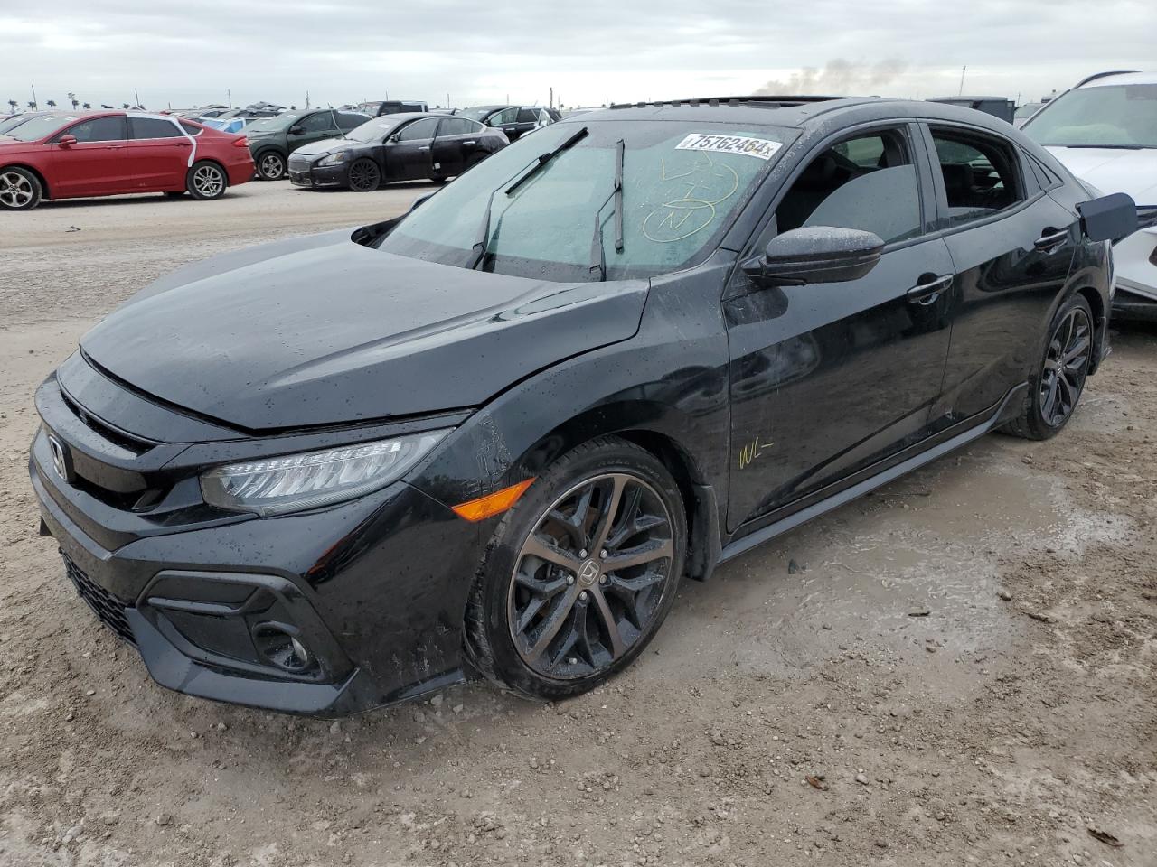 Lot #2974721031 2021 HONDA CIVIC SPOR