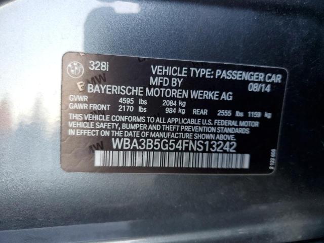 VIN WBA3B5G54FNS13242 2015 BMW 3 Series, 328 Xi Sulev no.12