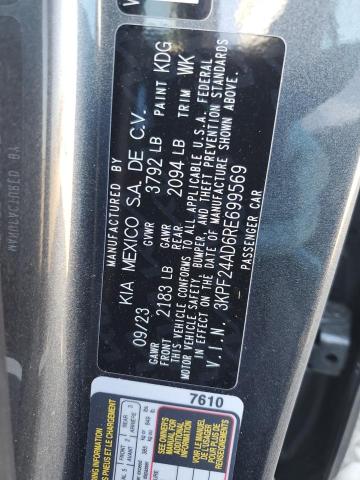 2024 KIA FORTE LX - 3KPF24AD6RE699569