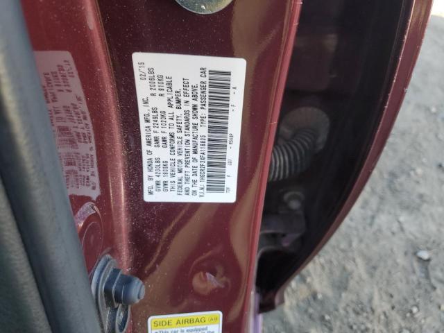 VIN 1HGCR2F3XFA118805 2015 Honda Accord, LX no.12