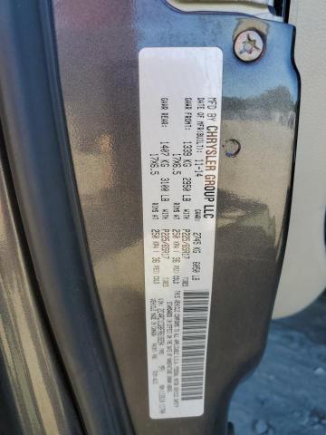 2015 CHRYSLER TOWN & COU 2C4RC1CG8FR619294