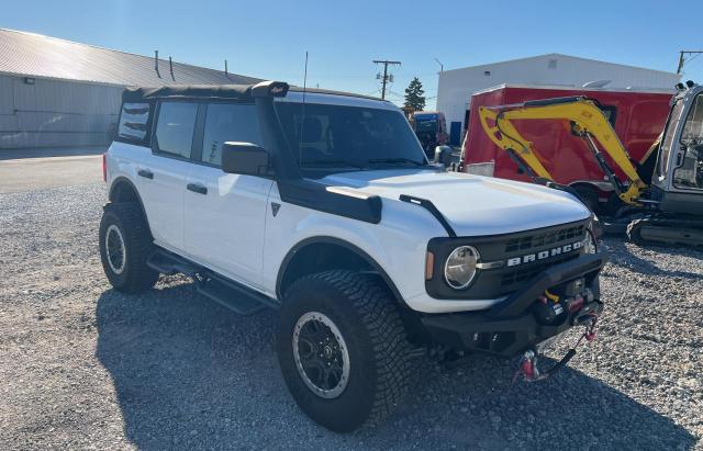 FORD BRONCO BAS 2021 white  gas 1FMDE5DHXMLA91665 photo #1