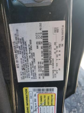 VIN 3FA6P0H70ER122877 2014 Ford Fusion, SE no.12