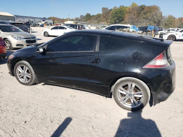 HONDA CR-Z EX 2011 black  hybrid engine JHMZF1C60BS002199 photo #3