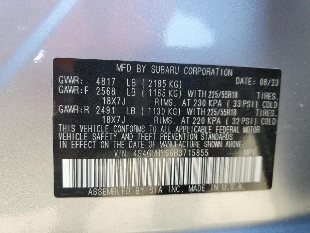 2024 SUBARU CROSSTREK - 4S4GUHN66R3715855