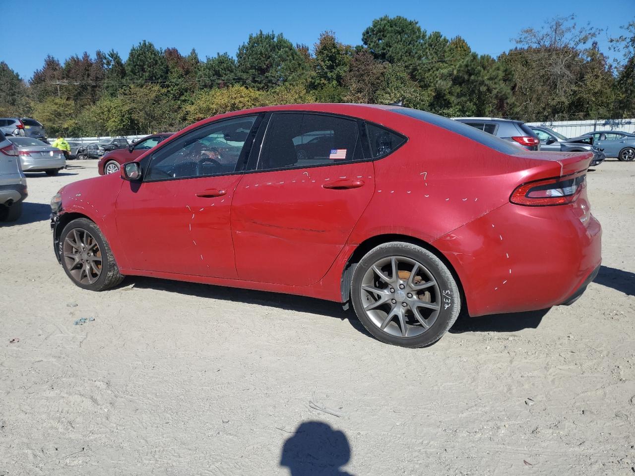 Lot #3029464701 2015 DODGE DART SXT