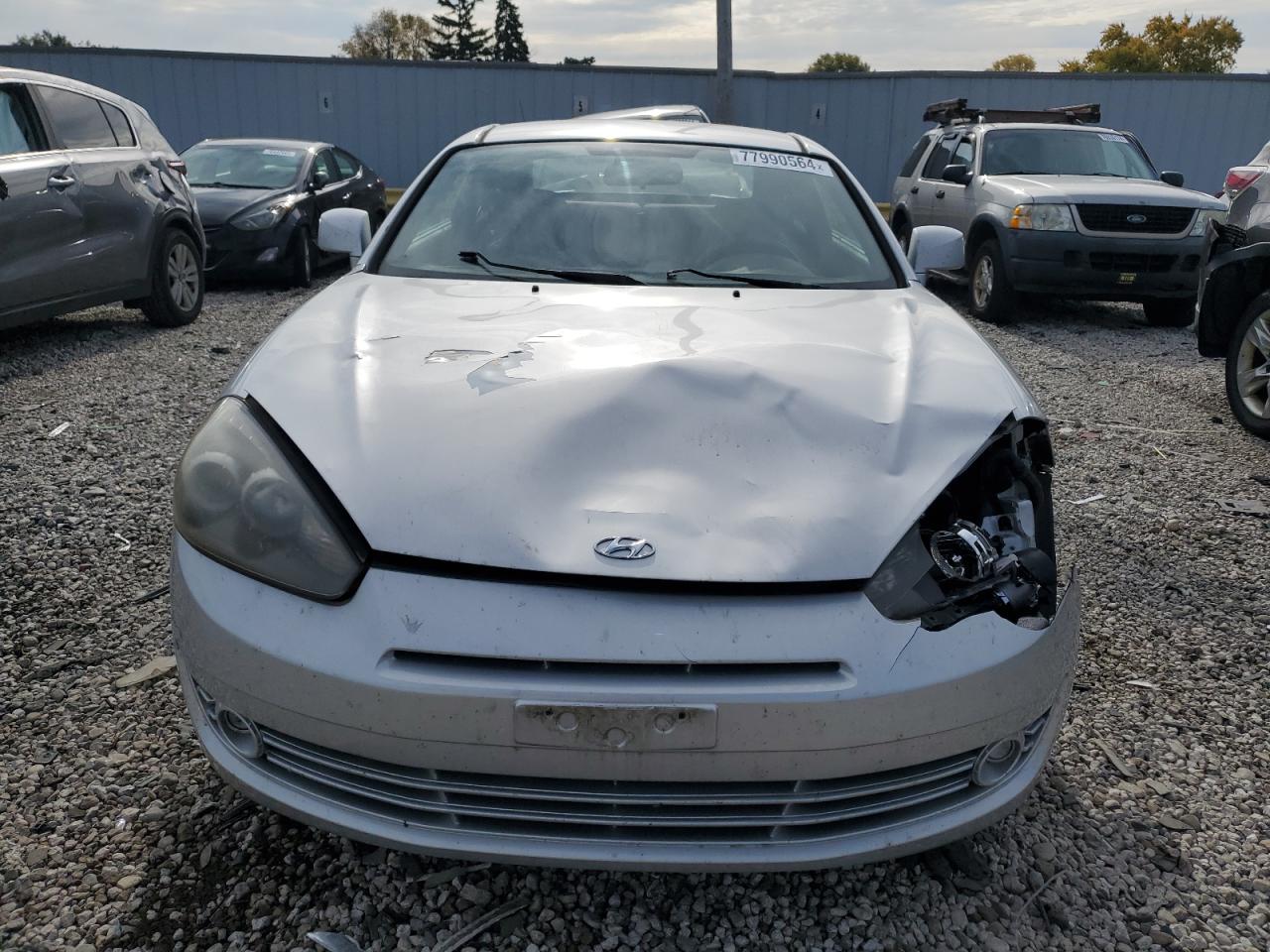 Lot #3034439716 2008 HYUNDAI TIBURON GS