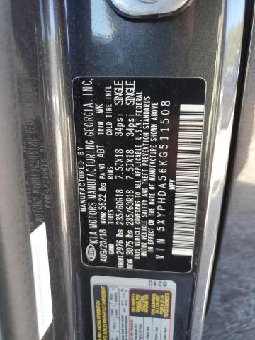 2019 KIA SORENTO EX - 5XYPHDA56KG511508