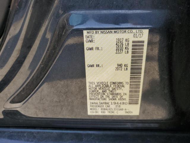 2017 NISSAN ALTIMA 2.5 - 1N4AL3AP8HC194480