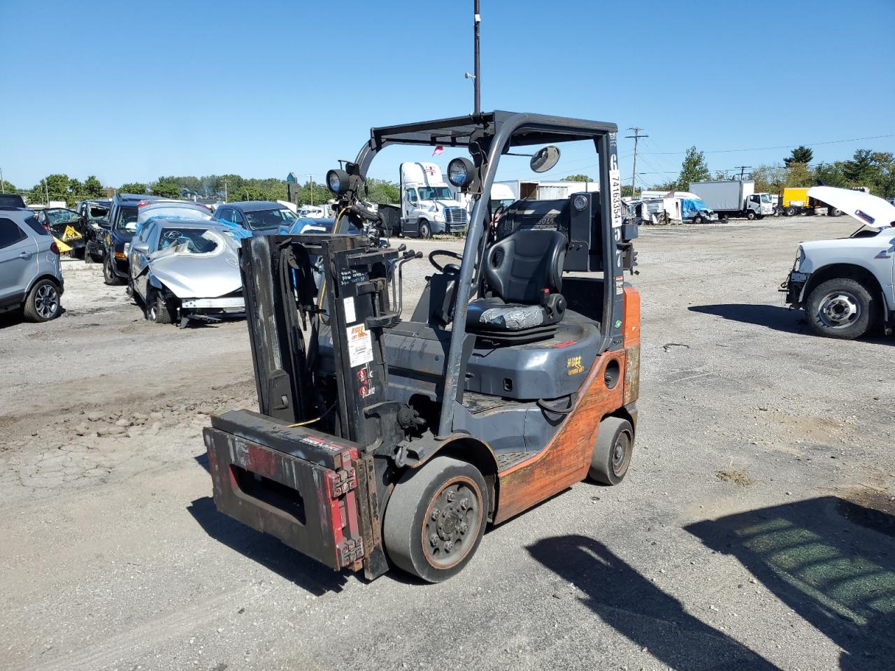 Lot #2904761745 2007 TOYOTA FORKLIFT