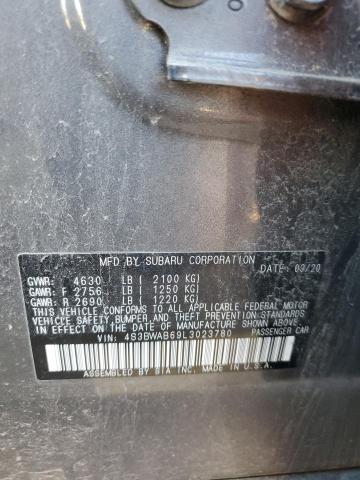 2020 SUBARU LEGACY - 4S3BWAB69L3023780