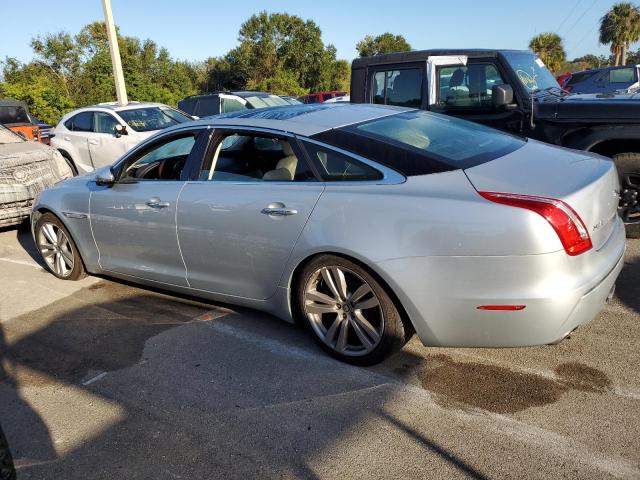 JAGUAR XJL 2011 silver sedan 4d gas SAJWA2GB1BLV12220 photo #3