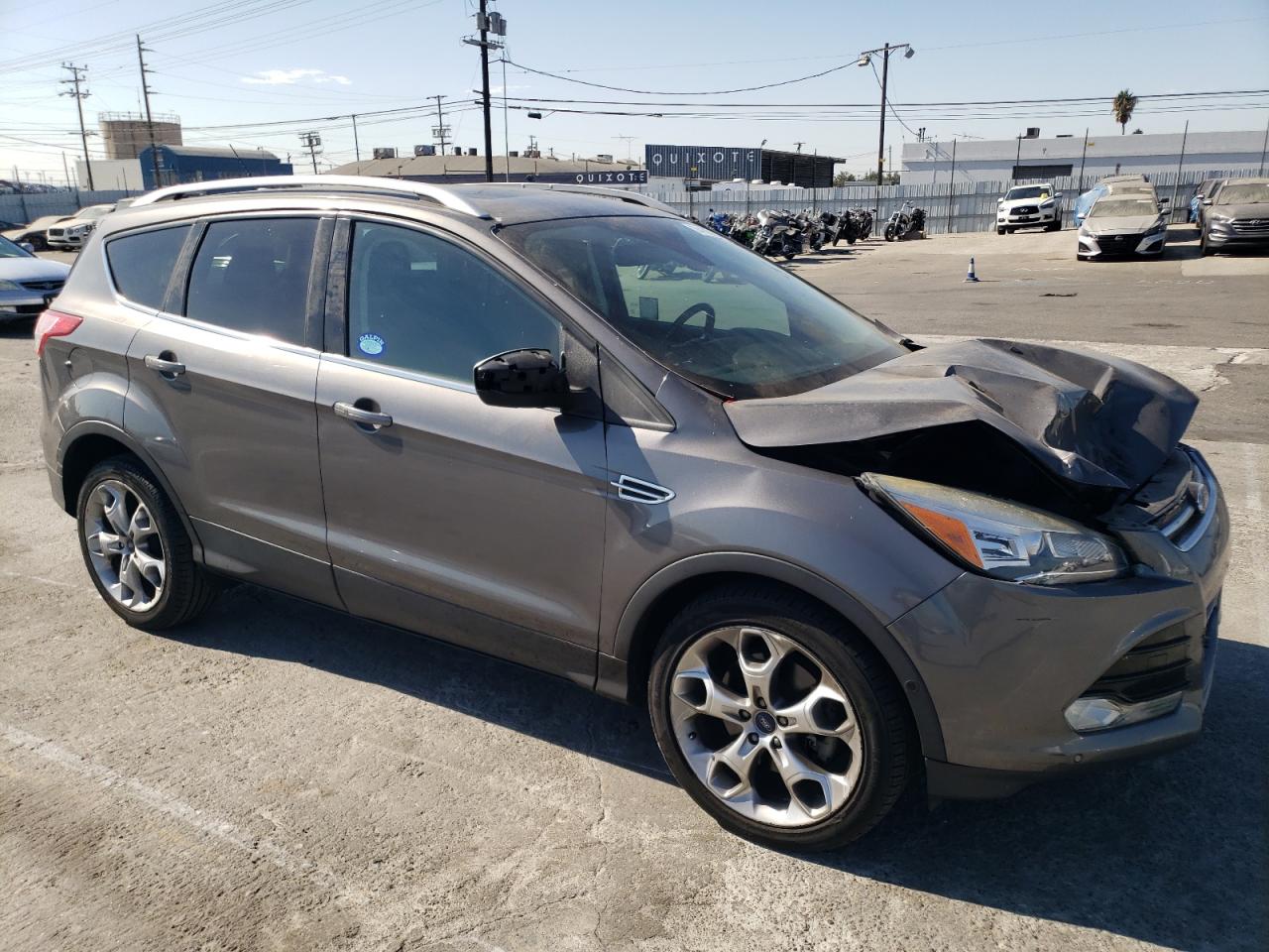 Lot #2987033796 2014 FORD ESCAPE TIT