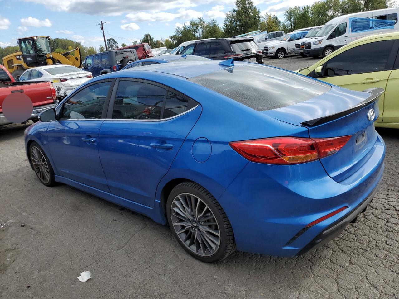 Lot #2989333565 2017 HYUNDAI ELANTRA SP