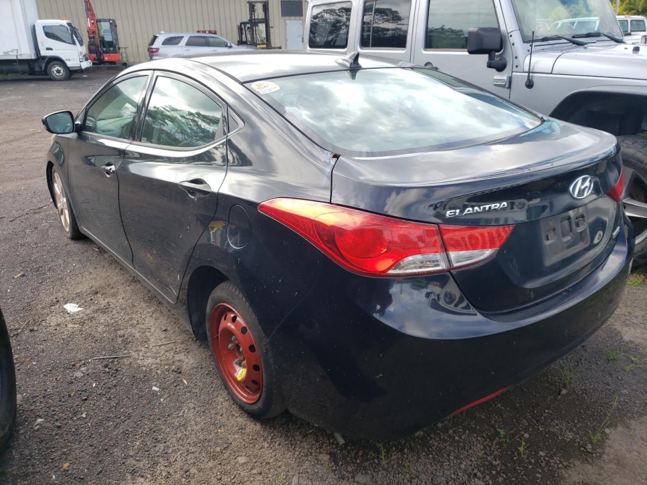 Lot #2976799757 2013 HYUNDAI ELANTRA GL