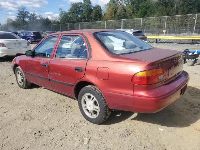 CHEVROLET GEO PRIZM 2002 red sedan 4d gas 1Y1SK52852Z422729 photo #3