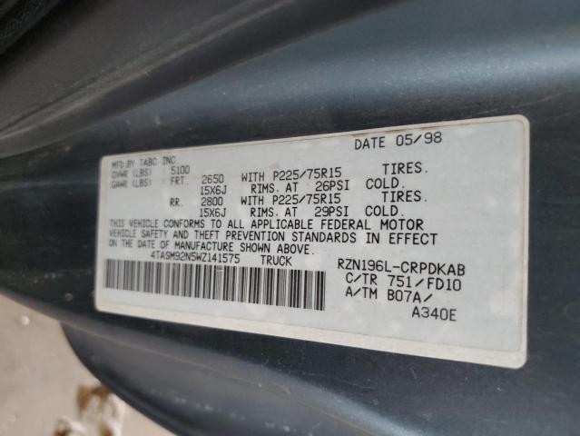 1998 TOYOTA TACOMA XTR #3312441620