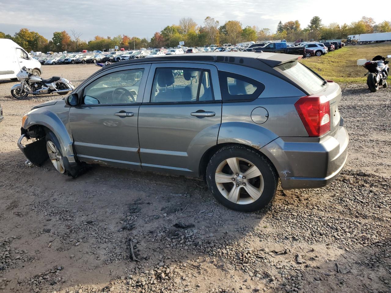 DODGE CALIBER SX 2012 gray  gas 1C3CDWDAXCD535863 photo #3