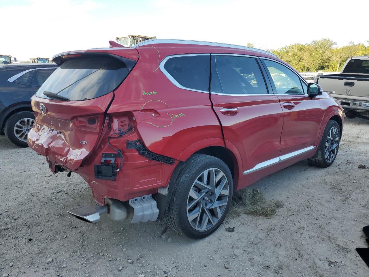 Lot #2989257828 2022 HYUNDAI SANTA FE C