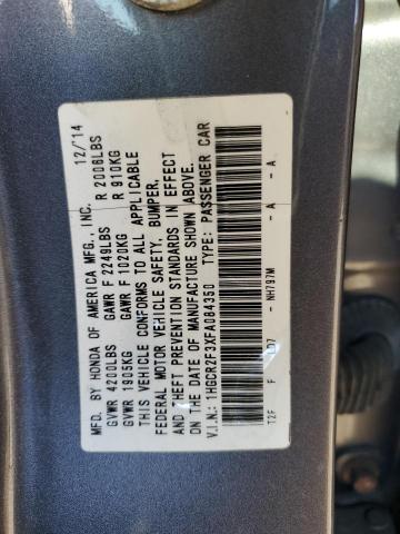 VIN 1HGCR2F3XFA084350 2015 Honda Accord, LX no.12